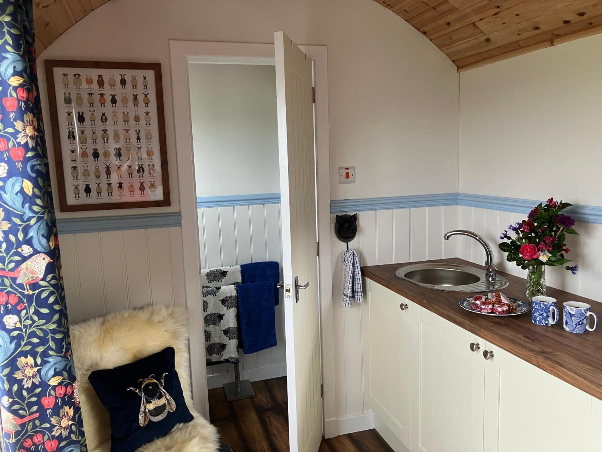 Wee Shepherds Hut Maybole Dış mekan fotoğraf